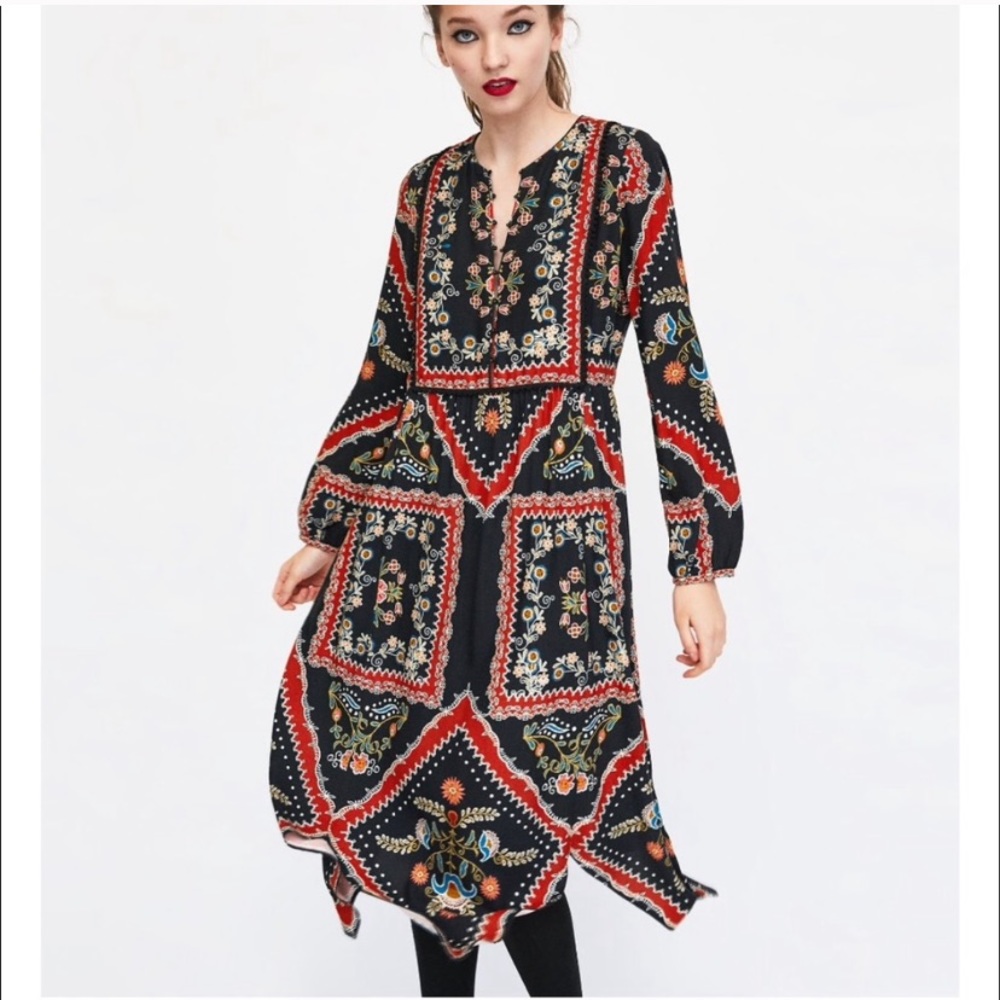 Zara midi dress